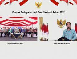 Presiden Berpesan Pers Harus Mampu Lanjutkan Agenda Besar Bangsa