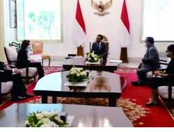 Presiden Jokowi Terima Kunjungan Menteri Bersenjata Prancis