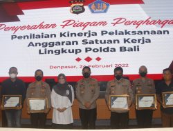 Berpredikat Baik, Polda Bali Diganjar Penghargaan dari KPPN Denpasar