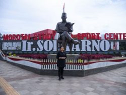 Puan Resmikan Monumen Soekarno di Morotai Maluku Utara