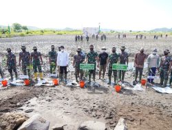 Pangdam Tanam Pohon Mangrove Guna Wujudkan Ekowisata Pesisir Pantai Mandalika