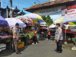 Yustisi dan Himbauan Vaksinasi, Gencar dilakukan Polsek Tabanan