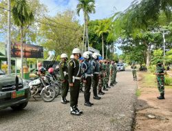 Cegah Pelanggaran Lalu Lintas, Dandim Sumba Timur Pimpin Langsung Pemeriksaan Kendaraan