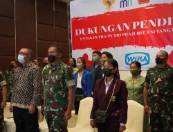 Kasdam Serahkan Beasiswa Guna Memotivasi Putra Putri TNI