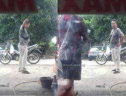 Palak Oli di Bengkel, Aksi ‘Bang Jago’ Berakhir di Kantor Polisi