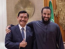 Menko Luhut Kunjungi Putra Mahkota Arab Saudi Bahas Kerja Sama Investasi