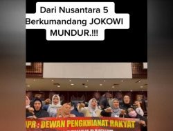 Video Emak-emak Serukan Jokowi Mundur di Dalam Ruang Sidang DPD Beredar di Medsos