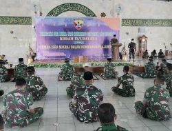 Peringatan Isra Mikraj Kodam IX/Udayana, Menguatkan Keimanan dan Ketaqwaan Prajurit