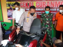 Kapolres Bersama Tokoh Pemuda Jakarta Barat Luncurkan Produk Saklar Motor Anti Maling