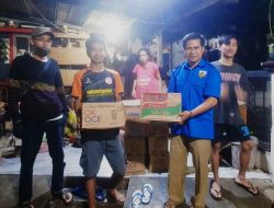 Ketua KNPI Kota Tangerang Sambangi Dapur Umum Warga Terdampak Banjir