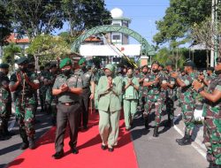 Tiba Pulau Dewata, Kasad Langsung Temui Anggota Yonif Raider 900/SBW