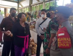 Dandim 1611/Badung Bersama Forkopimda Gelar Sidak Ketersediaan Minyak Goreng Curah di Dua Pasar