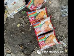 Geger Penemuan Indomie di Bekas Markas Pasukan Ukraina