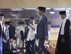 Jokowi dan Menteri Kabinet Indonesia Maju Sholat Ied di Istiqlal Pagi Ini