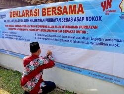 233 Kampung di Yogyakarta Dideklarasikan Jadi Kawasan Bebas Asap Rokok