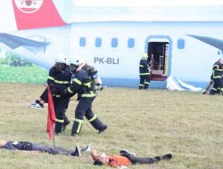 Jelang KTT G20, Angkasa Pura I Gelar Latihan Penanggulangan Keadaan Darurat di Bandara I Gusti Ngurah Rai