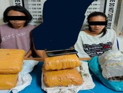 Terlibat Peredaran Ganja di Pematangsiantar, IRT dan Anak di Bawah Umur Ditangkap