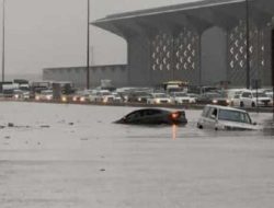 Kota Jeddah Diterjang Banjir, Bandara Internasional King Abdulaziz Ditutup