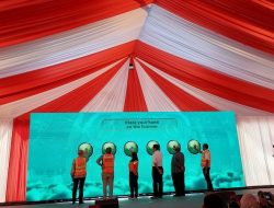 Groundbreaking Proyek Smelter HPAL Terbesar di Dunia Diresmikan Menko Marves Luhut Pandjaitan