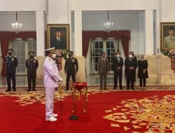 Resmi Jadi Panglima TNI, Laksamana Yudo Margono Dilantik Jokowi