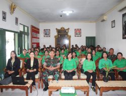 Gandeng Lembaga Kanker Indonesia, Kodim 1626/Bangli Gelar Sosialisasi Kesehatan