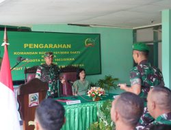 Kunjungi Makodim 1603/Sikka, Danrem 161/WS : Saya Bangga dan Apresiasi Dengan Prajurit