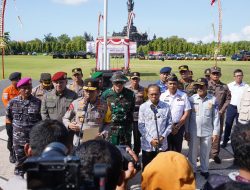 Ready to Backup Ketupat Agung Operation, Pangdam Alert Soldiers of Kodam IX/Udayana