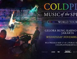 Tiket Konser Coldplay Diserbu Pembeli, Ini Daftar yang Masih Tersedia