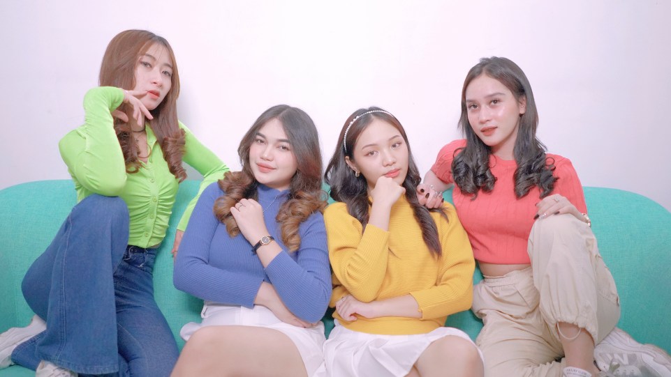 Para personal grup girl band dangdut Baby Boo. (Dok. Istimewa)