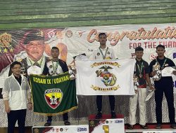 Prajurit Yonif 900/SBW Raih Medali perak di Kejuaraan Taekwondo 2024 Pangkostrad Cup