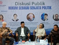 Akademisi Soroti Penegakan Hukum Jadi Senjata Politik