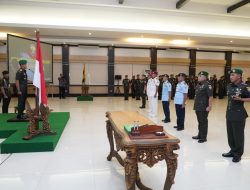 Sertijab dan Tradisi Korps Pejabat Kodam Dipimpin Pangdam IX/Udayana