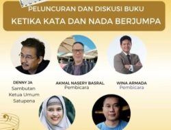 SATUPENA DKI Jakarta Akan Luncurkan dan Diskusikan Buku “Ketika Kata dan Nada Berjumpa”