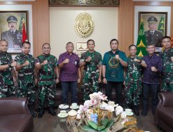 Pamitan, Pangdam IX/Udy Silaturahmi ke Pj. Gubernur dan Kajati Bali