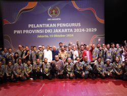 Pelantikan PWI Jaya 2024-2029, Panda Nababan: PWI Harus Kembali Disegani