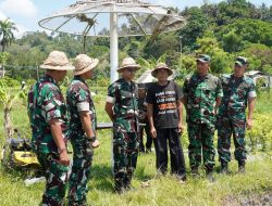 Pangdam Zamroni Cek Ketahanan Pangan dan Dapur Sehat Karangasem