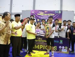 Pemkot Tangerang Sukses Gelar Kompetisi Futsal Wali Kota Cup