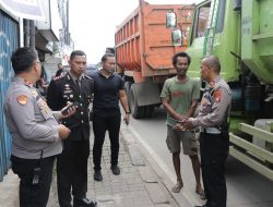 Langgar Jam Operasional, Petugas Tindak Tegas Truk Tanah di Tangerang