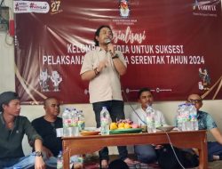 Jelang Pencoblosan, KPU Kota Tangerang Gandeng Forwat Sosialisasi Suksesi Pilkada Serentak