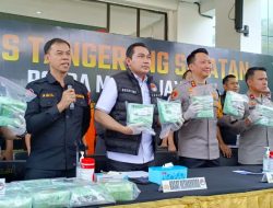 Polres Tangerang Selatan Berhasil Amankan Tiga Tersangka Jaringan Peredaran Narkoba Jenis Sabu