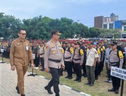 Polres Metro Tangerang Kota Kerahkan 9164 Personel untuk Pengamanan TPS.