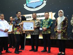 Konsisten Beri Layanan PublikTerbaik, Pemkot Tangerang Dapatkan Award dari Ombudsman