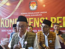 Hasil Rapat Pleno KPU, Ayep Zaki-Bobby Maulana Resmi Menang Pilkada Kota Sukabumi 2024