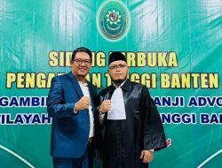 Suradal Warta Wijaya, Pemimpin Redaksi Berita Inter Nusa, Resmi Dilantik Sebagai Advokat