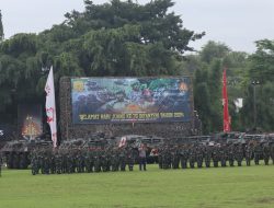 Danrem 052/Wkr, Hadiri Pembukaan Peleton Yudha Wastu Pramuka Jaya Perdana Tahun 2024 di Yonif 203/AK