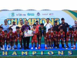 Tutup Kejuaraan Sepak Bola Antar SSB U-12, Dr. Nurdin: Upaya Pembinaan Berjenjang yang Berkelanjutan