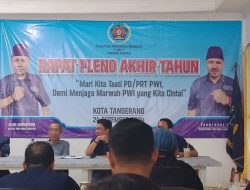 PWI Banten Tegaskan Komitmen Jaga Marwah Organisasi Lewat Rapat Pleno Akhir Tahun