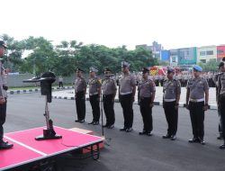 Ratusan Personel Polres Metro Tangerang Kota Naik Pangkat, Kapolres: Amanah dan Tanggung Jawab