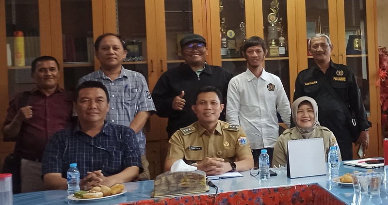 Bangun Kolaborasi Strategis, PWI Pokja Wali Kota Jakarta Pusat Lakukan Audensi dengan Kecamatan Senen