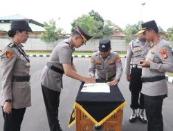 Polres Metro Tangerang Kota Gelar Sertijab Wakapolres